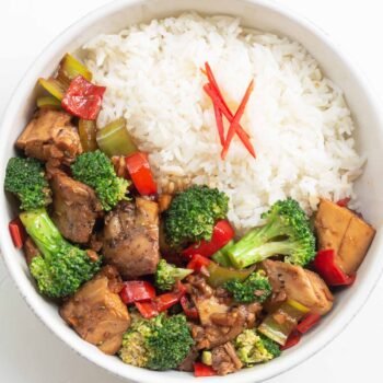 Chicken Stir-Fry and Vegetables(Per person)