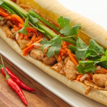 Lemongrass Chicken Banh Mi